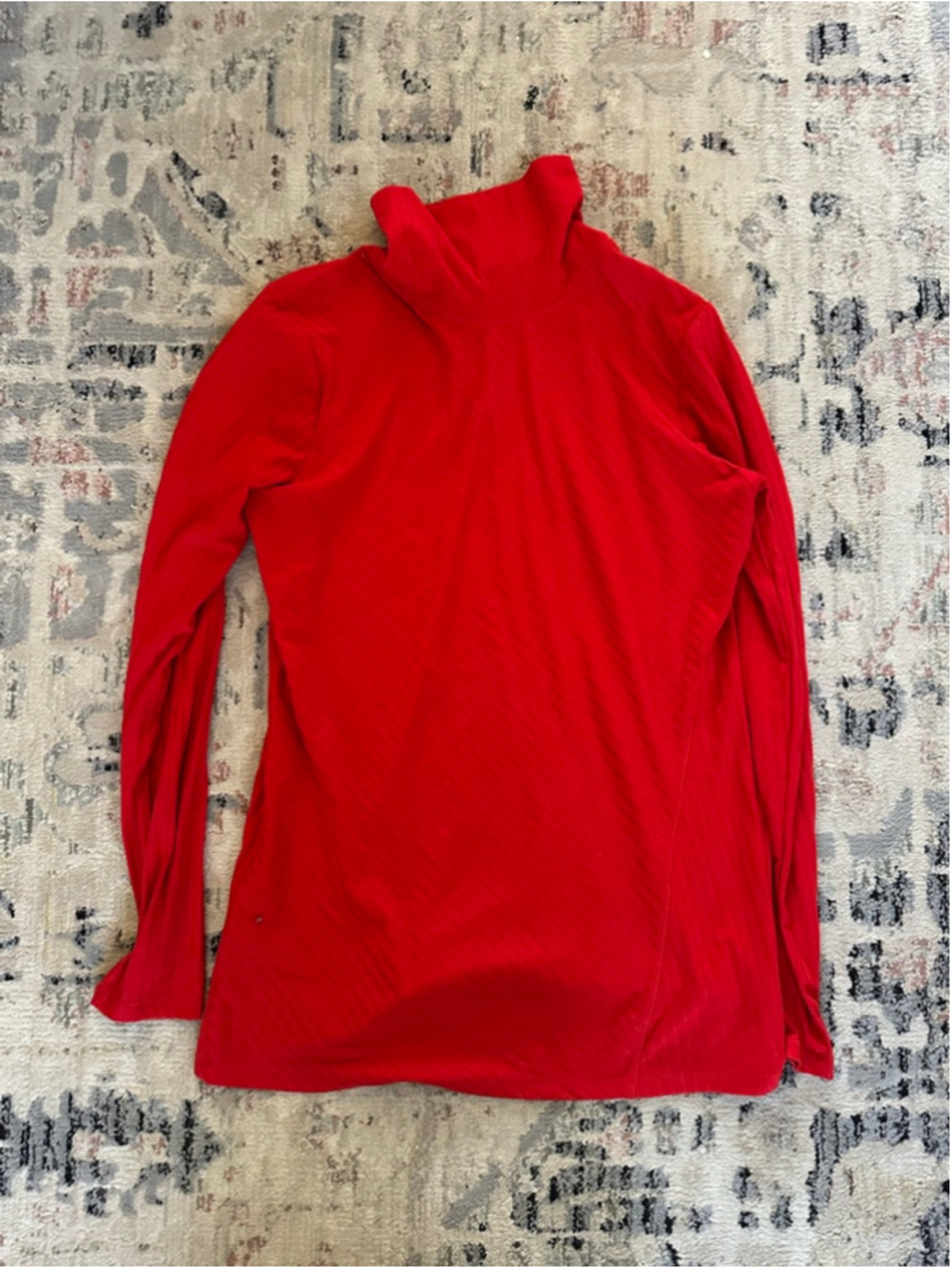 Women's Athleta Red Turtleneck Sweater M